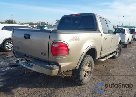 2002 Ford F-150 Lariat/Xlt from USA, damaged, VIN 1FTRW08L82KB58789